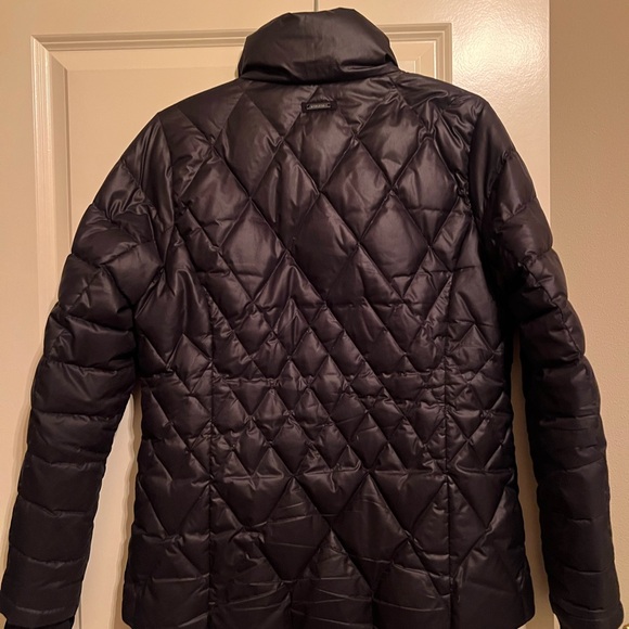 Athleta Black Quilted Jacket Size M - Picture 3 of 5